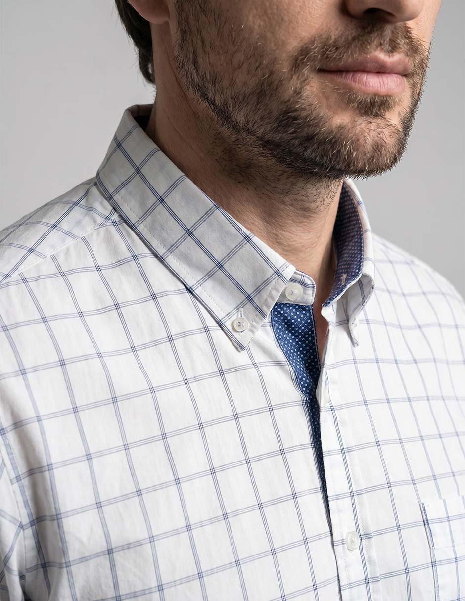 Camisa casual manga larga para hombre 3