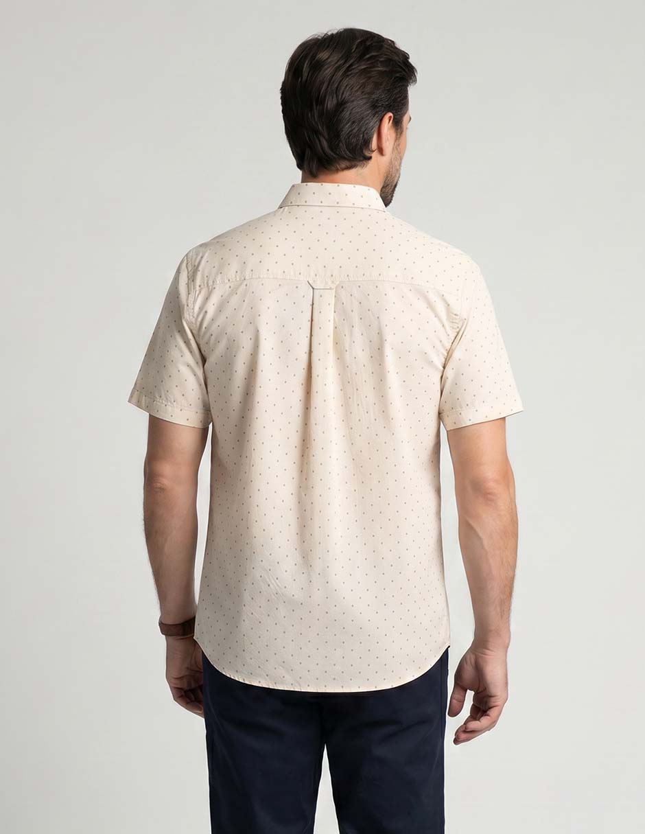 Camisa casual manga corta para hombre 2
