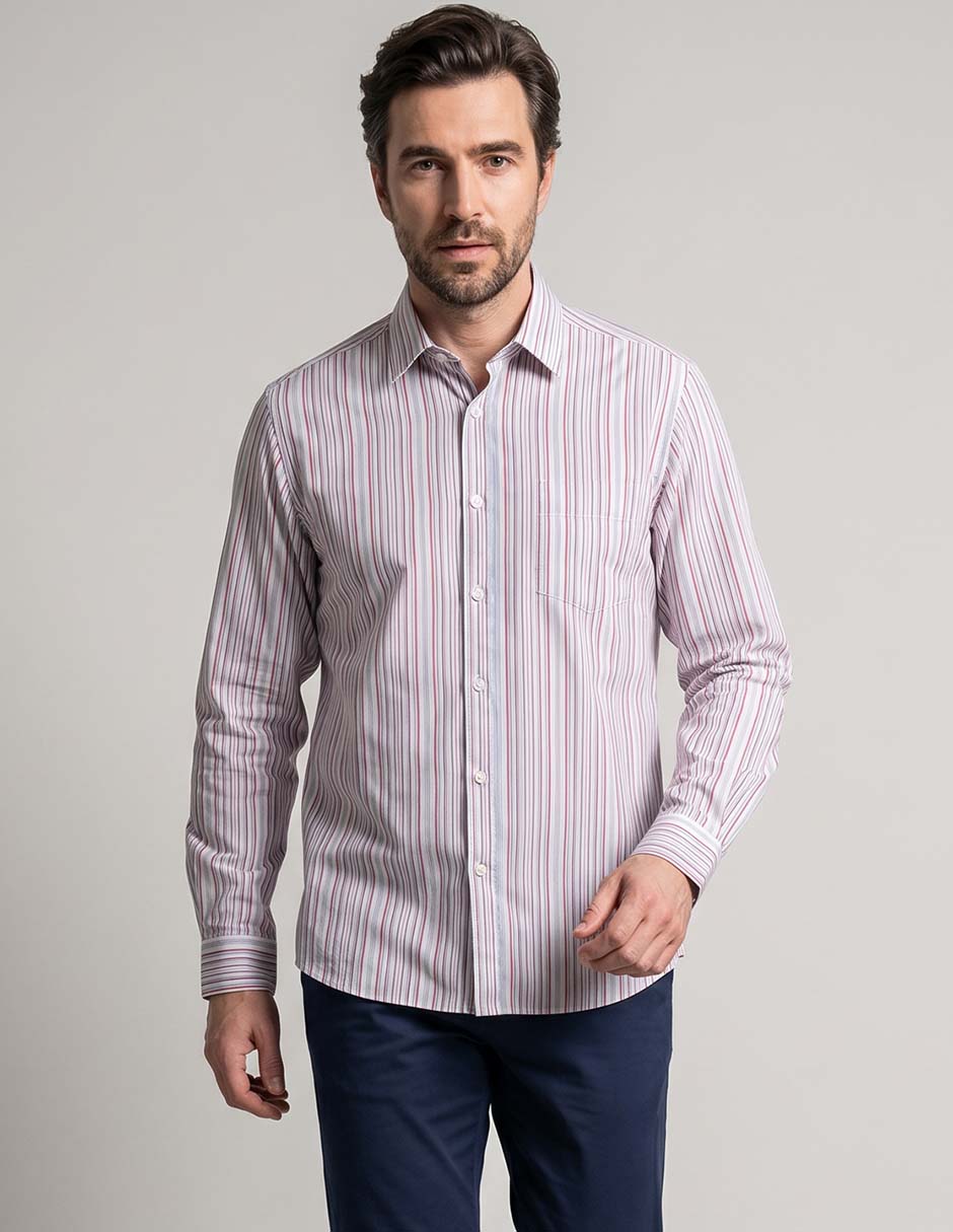 Camisa casual Weekend manga larga para hombre