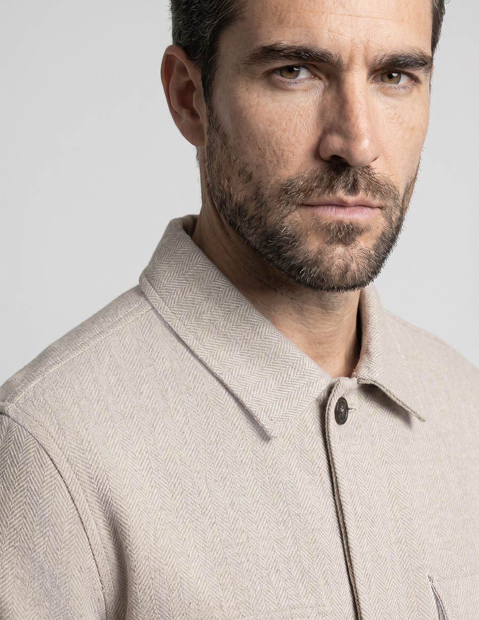 Camisa casual Weekend manga larga para hombre
