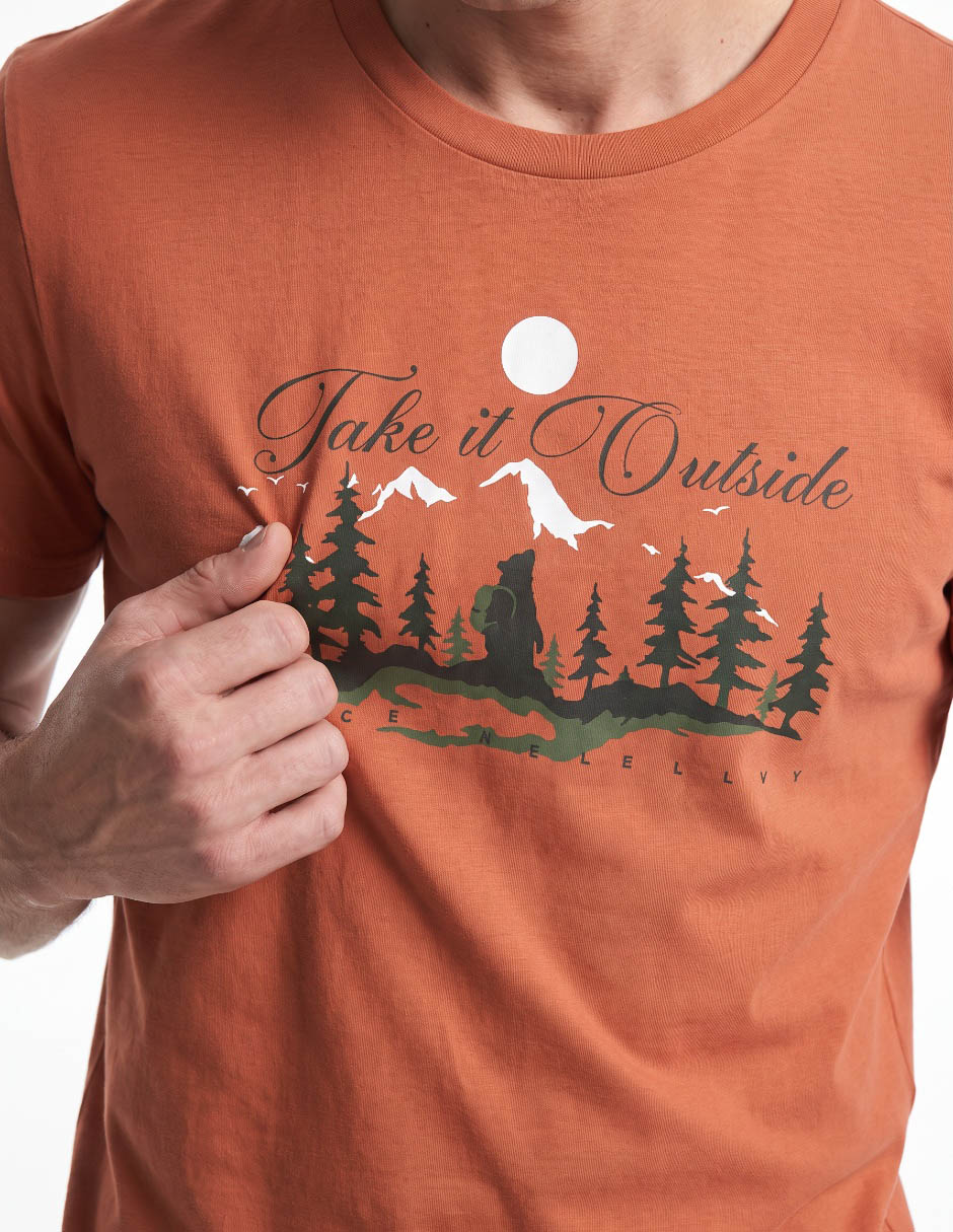 Playera cuello redondo para hombre 4