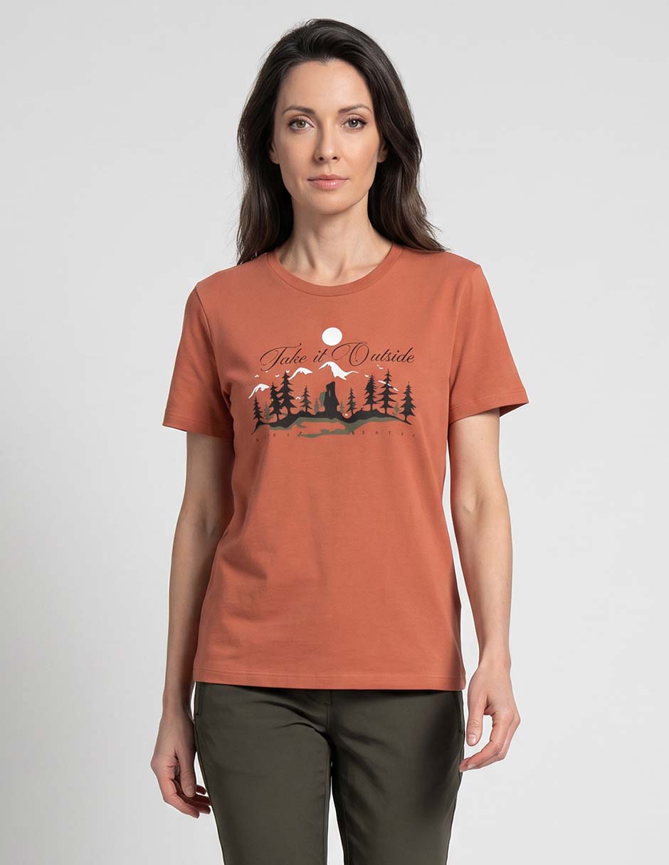 Playera cuello redondo para mujer Playera cuello redondo para mujer