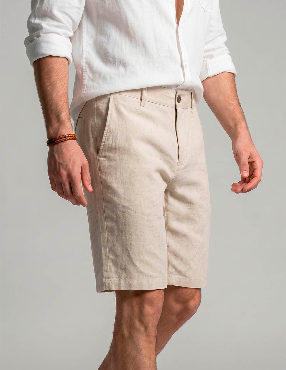 Bermuda de algodón para hombre 2