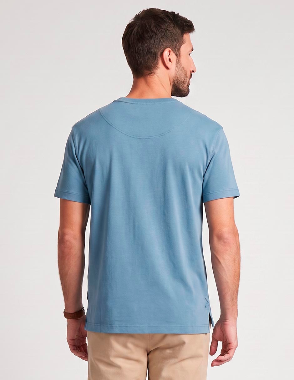Playera cuello redondo para hombre 2