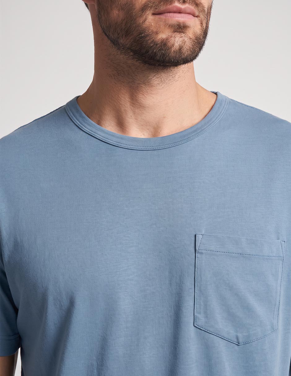 Playera cuello redondo para hombre 4