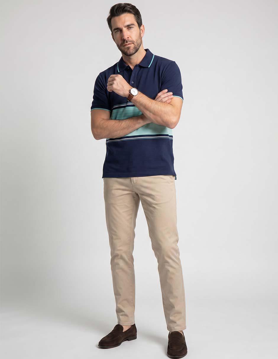 Playera cuello polo para hombre 3