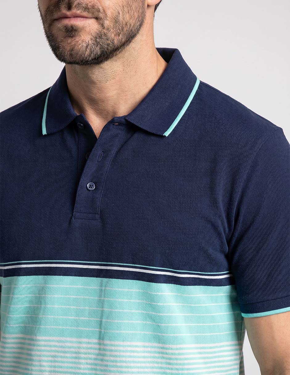 Playera cuello polo para hombre 2