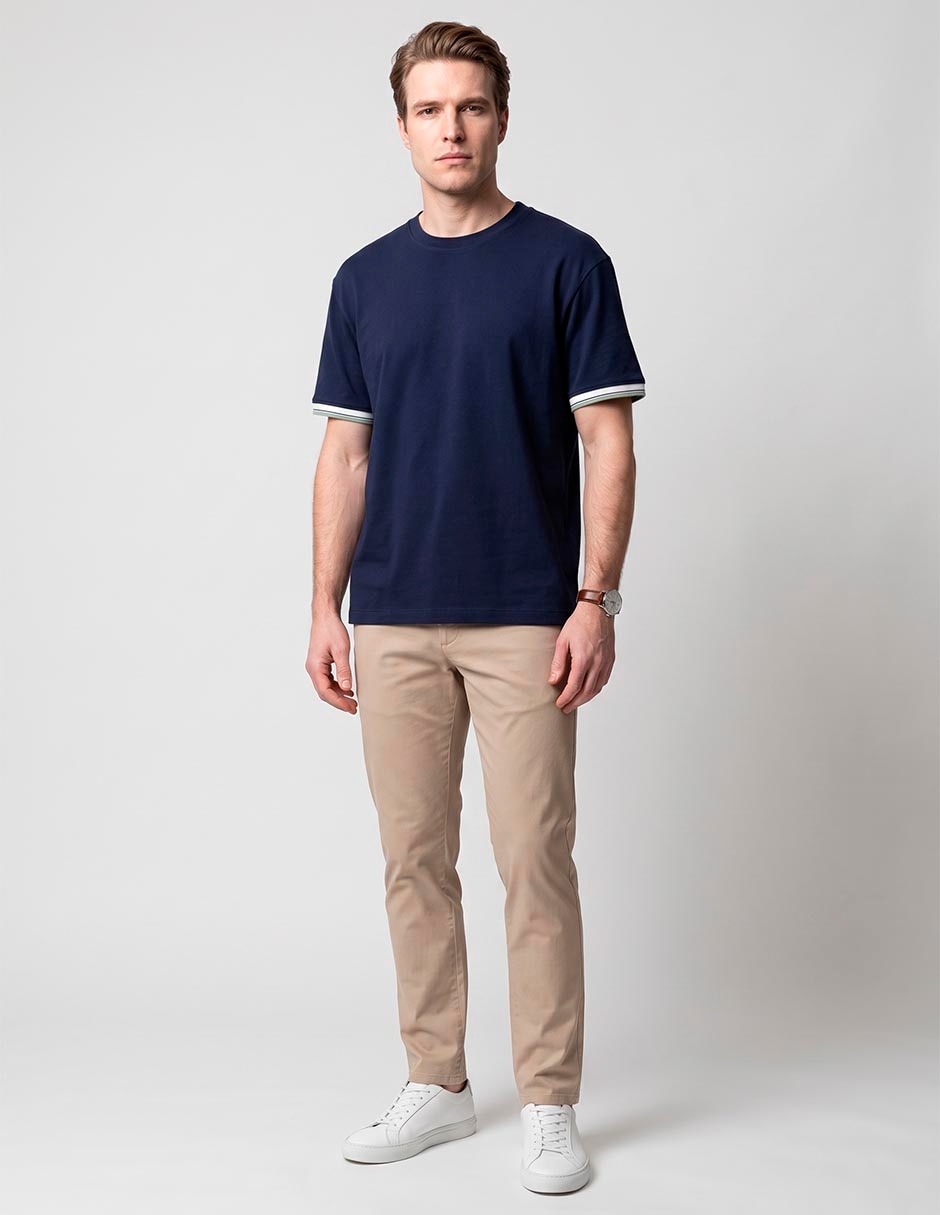 Playera cuello redondo para hombre 3