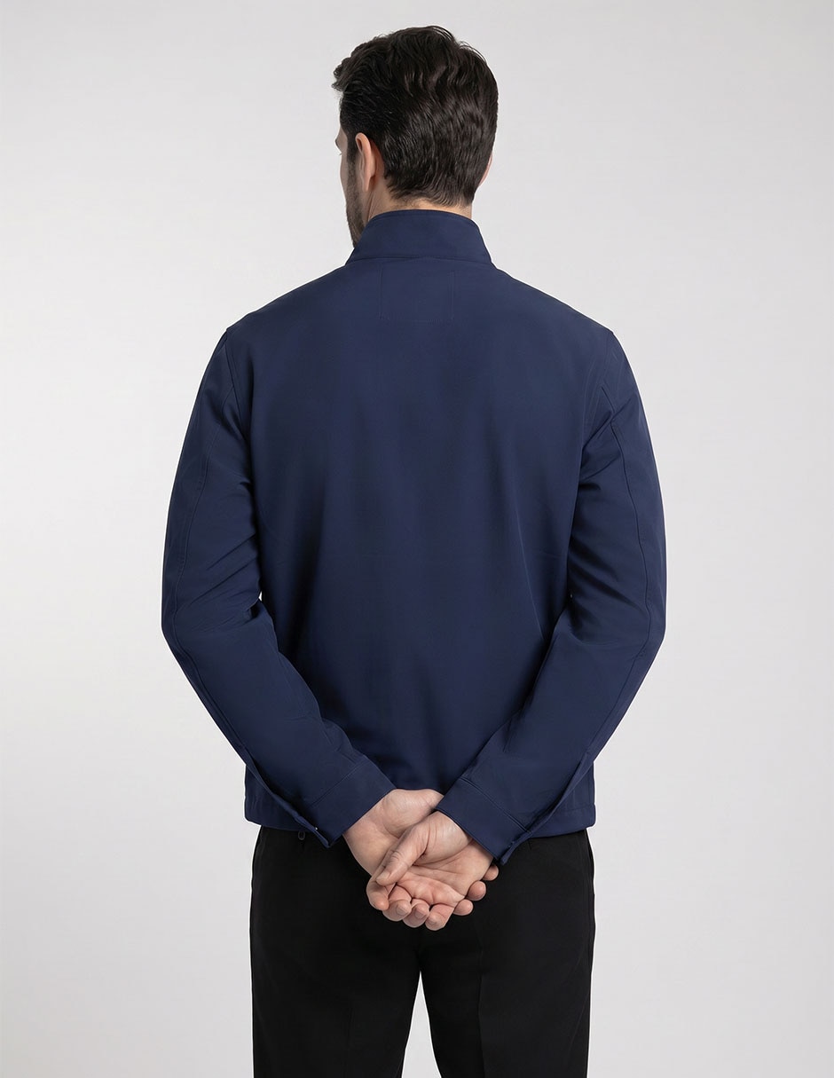 Chamarra casual con bolsillos para hombre 3