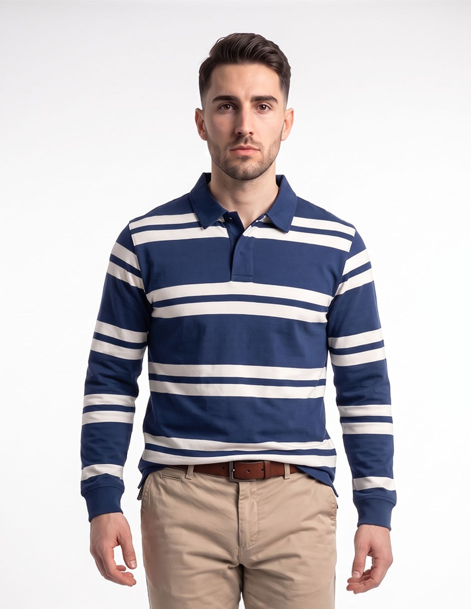 Playera tipo polo para hombre