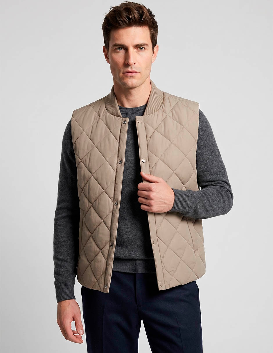 Chaleco con bolsillos para hombre Chaleco con bolsillos para hombre