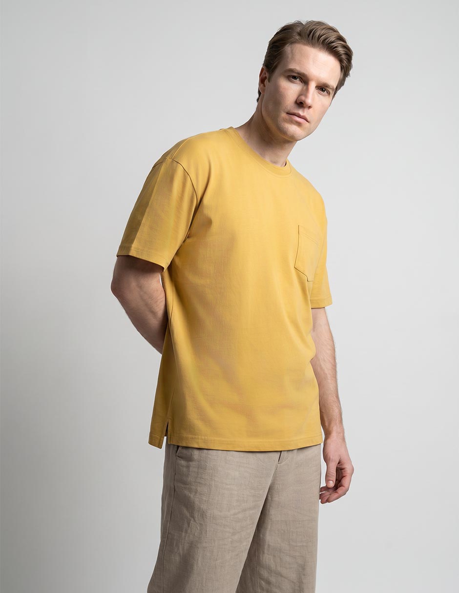 Playera cuello redondo para hombre