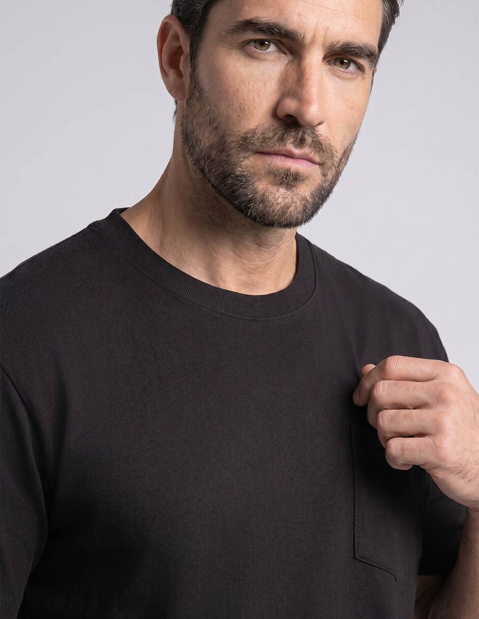 Playera cuello redondo para hombre 3