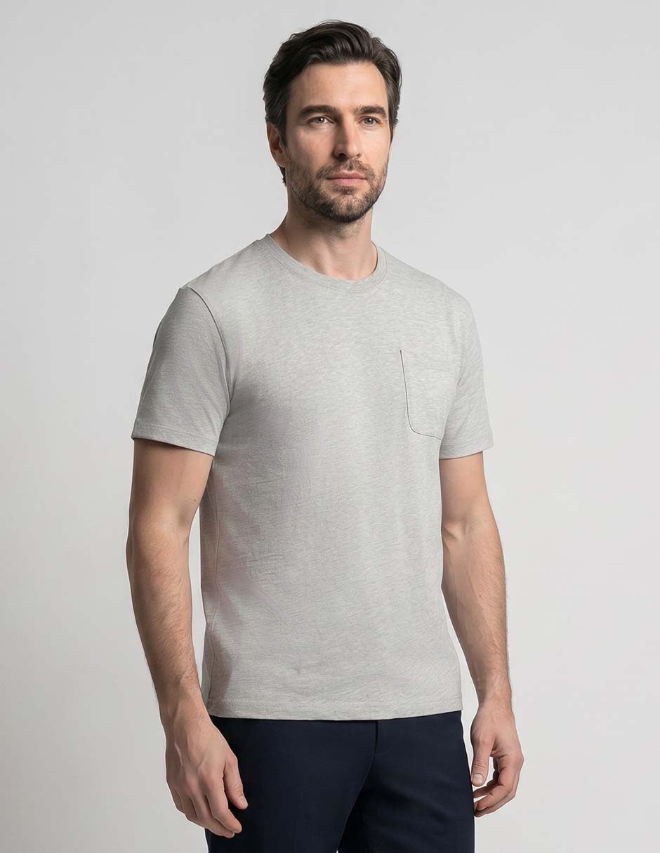 Playera cuello regular para hombre Playera cuello regular para hombre