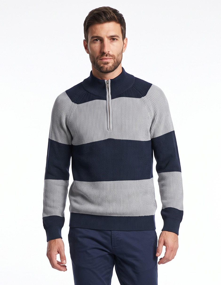 Suéter cuello alto para hombre Suéter cuello alto para hombre