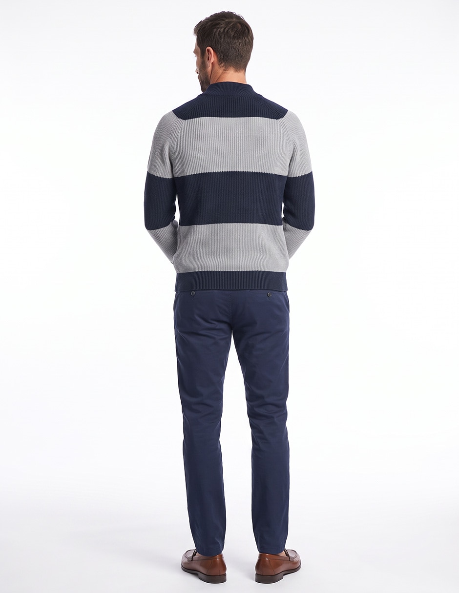 Suéter cuello alto para hombre