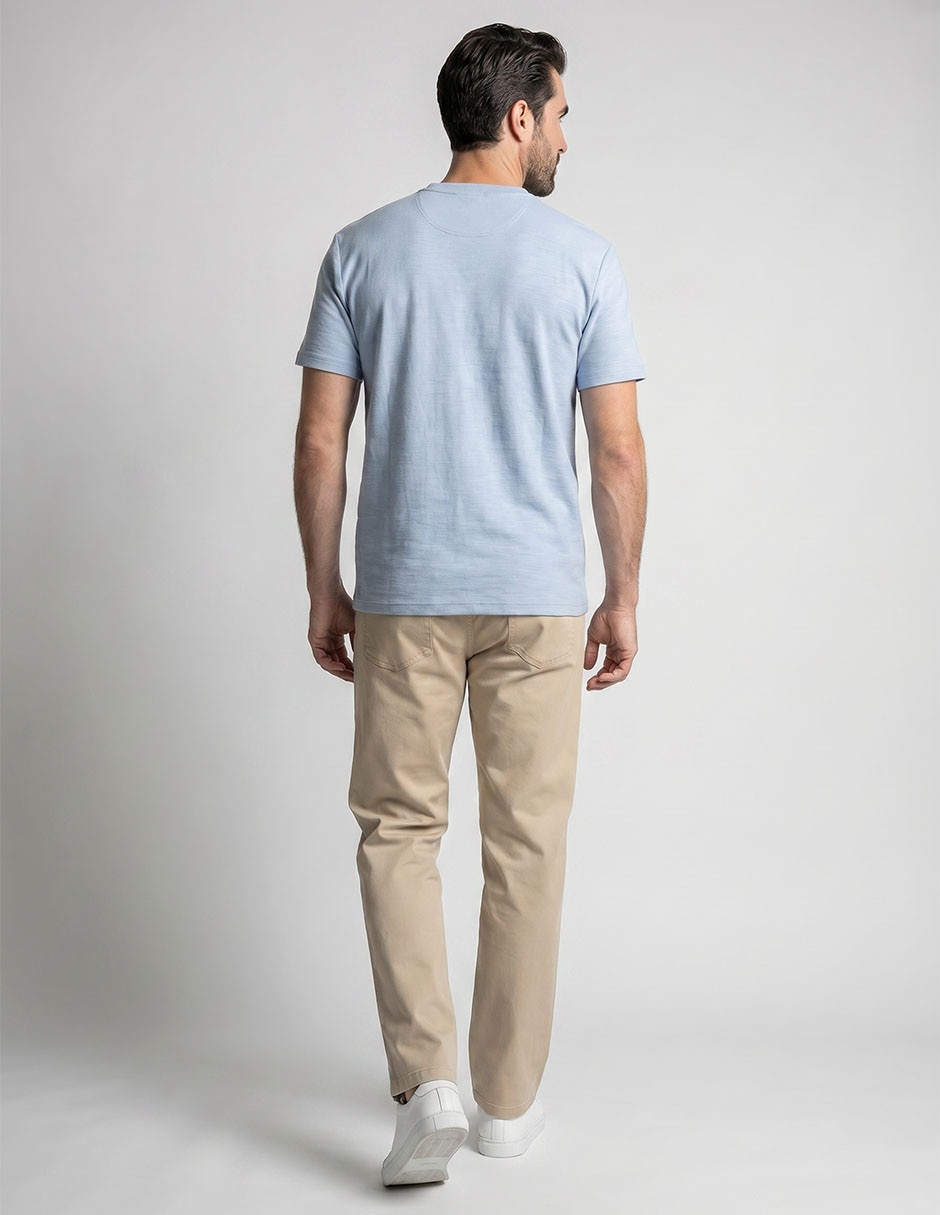 Playera cuello redondo para hombre