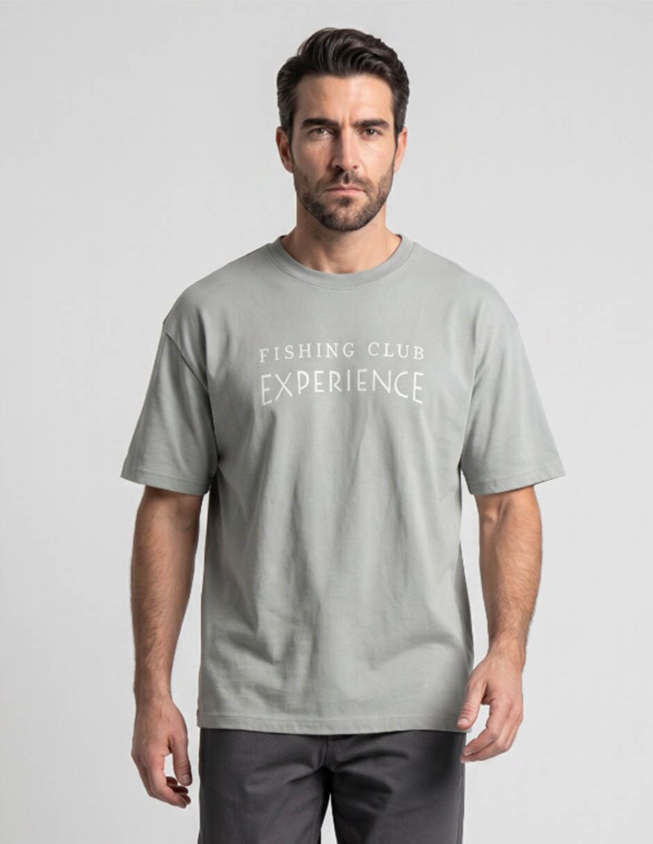 Playera cuello redondo para hombre