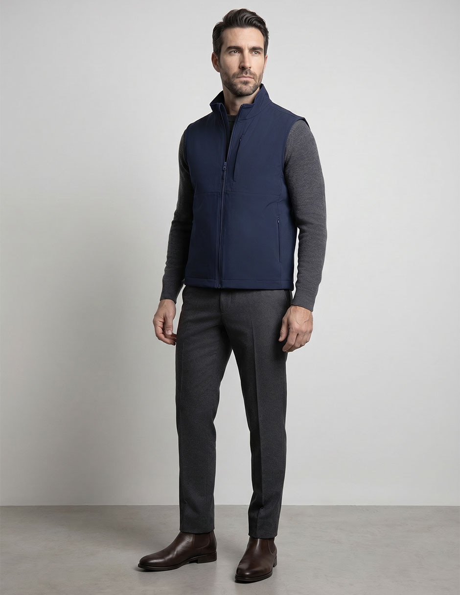 Chaleco con bolsillos para hombre 2