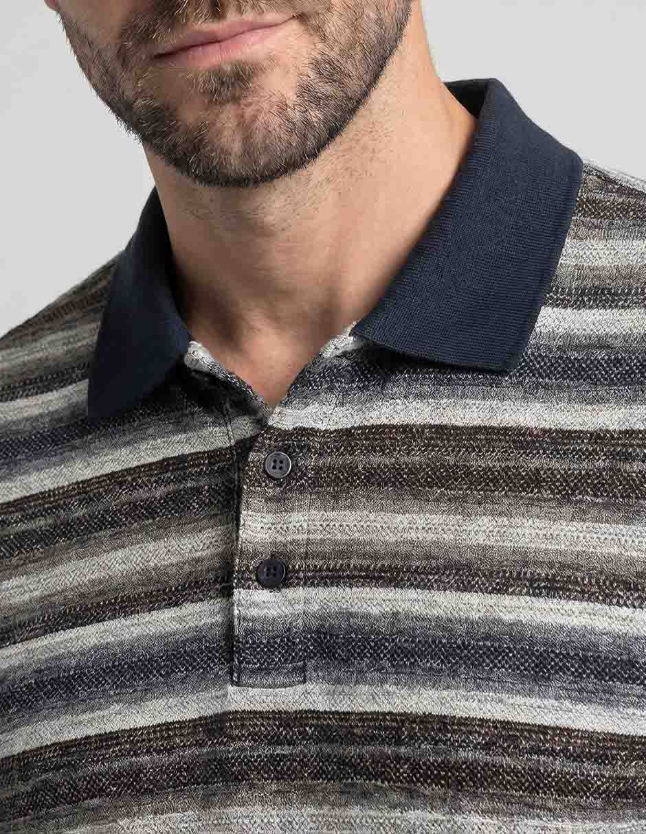 Playera cuello polo para hombre