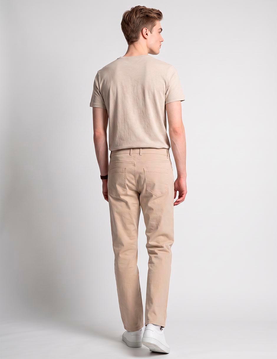 Pantalón slim de algodón para hombre 3