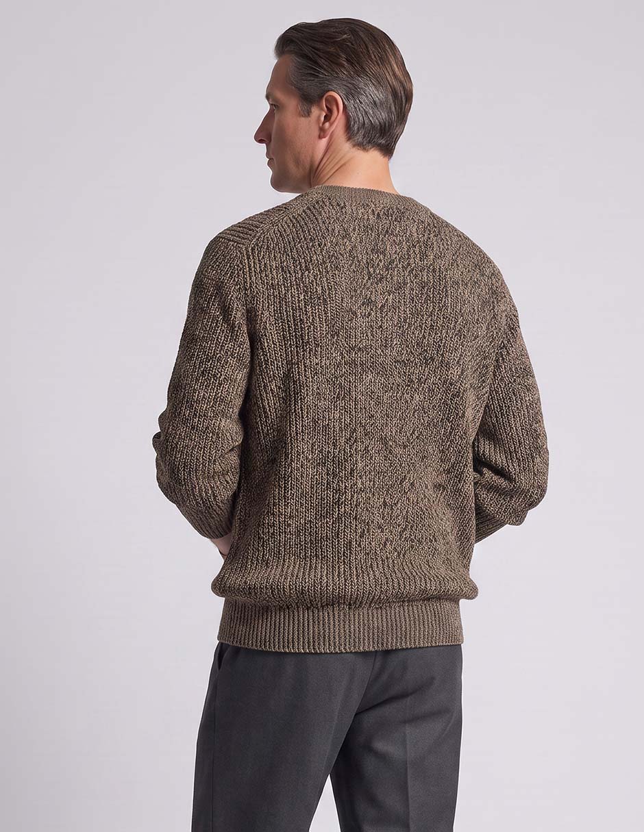 Suéter cuello redondo para hombre 4