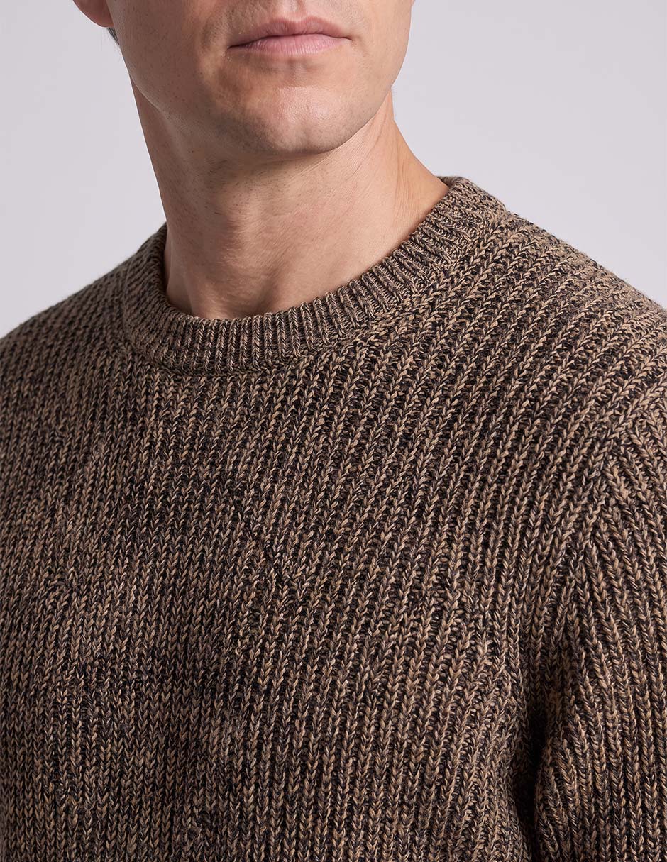 Suéter cuello redondo para hombre 2
