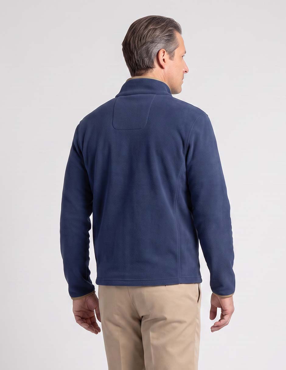 Chamarra casual con bolsillos para hombre 2