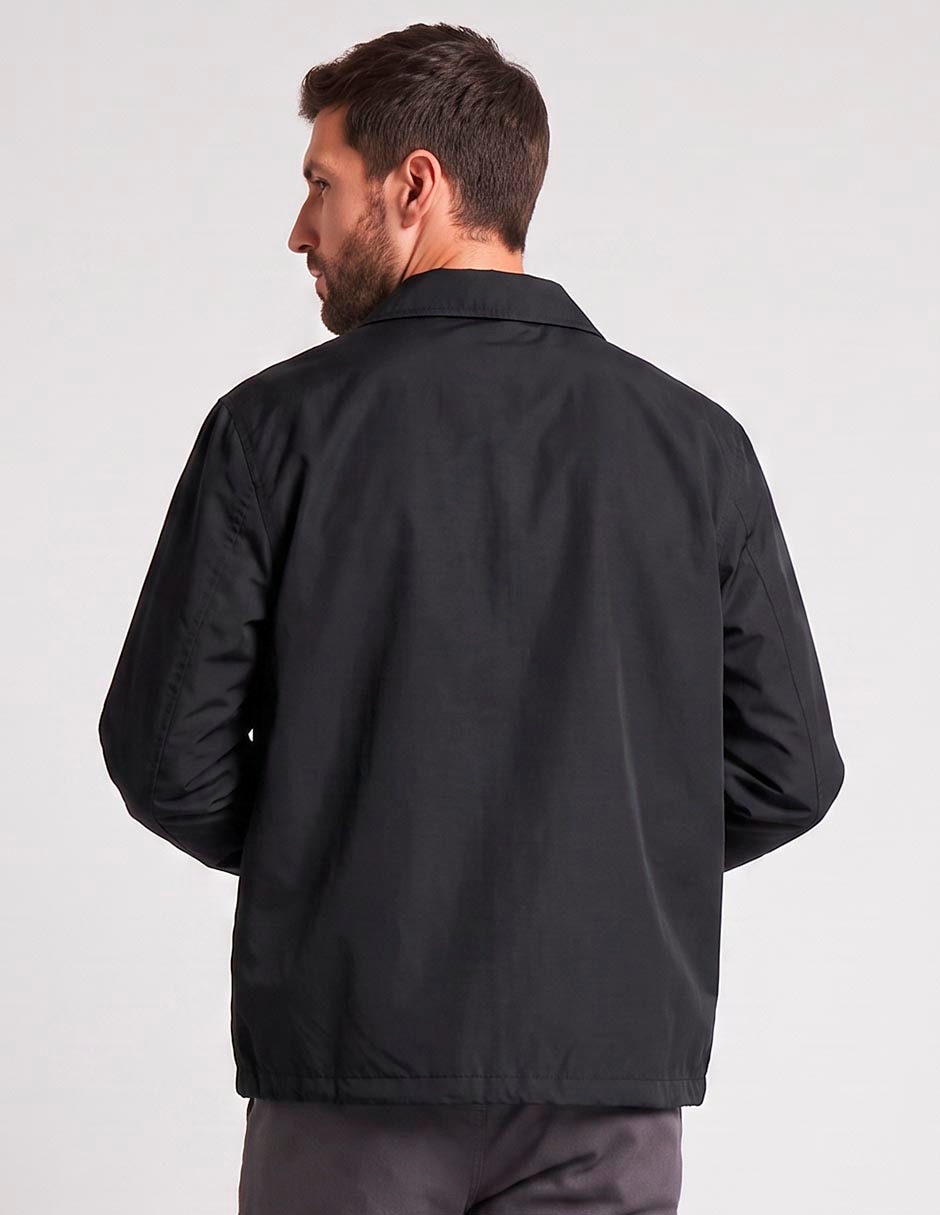 Chamarra casual con bolsillos para hombre