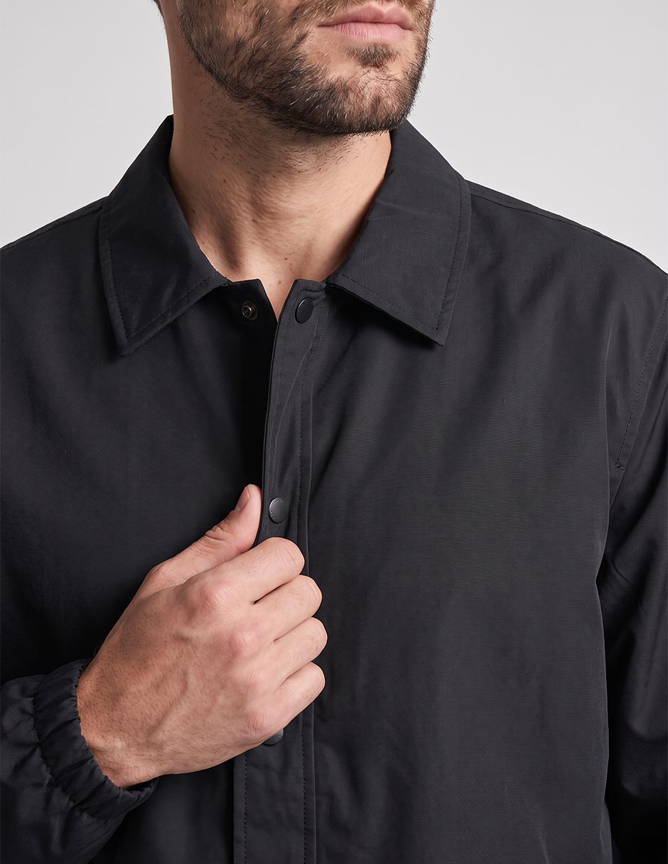 Chamarra casual con bolsillos para hombre