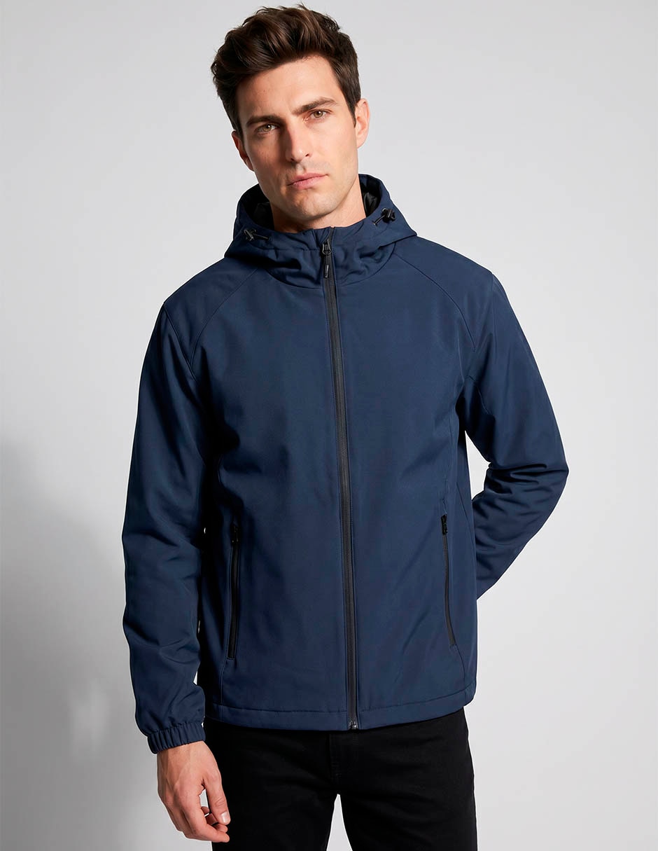 Chamarra casual con bolsillos para hombre Chamarra casual con bolsillos para hombre