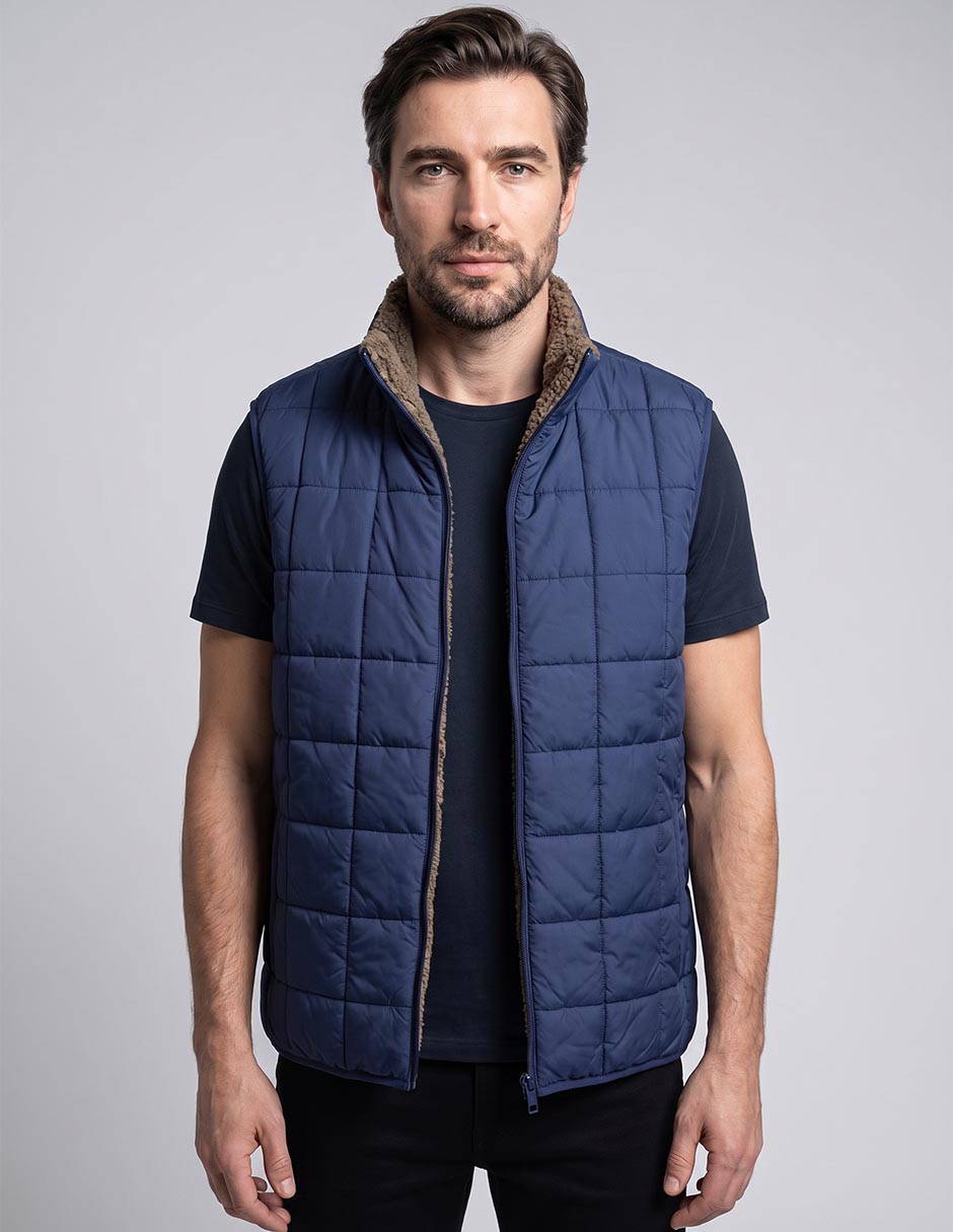 Chaleco capitonado para hombre Chaleco capitonado para hombre