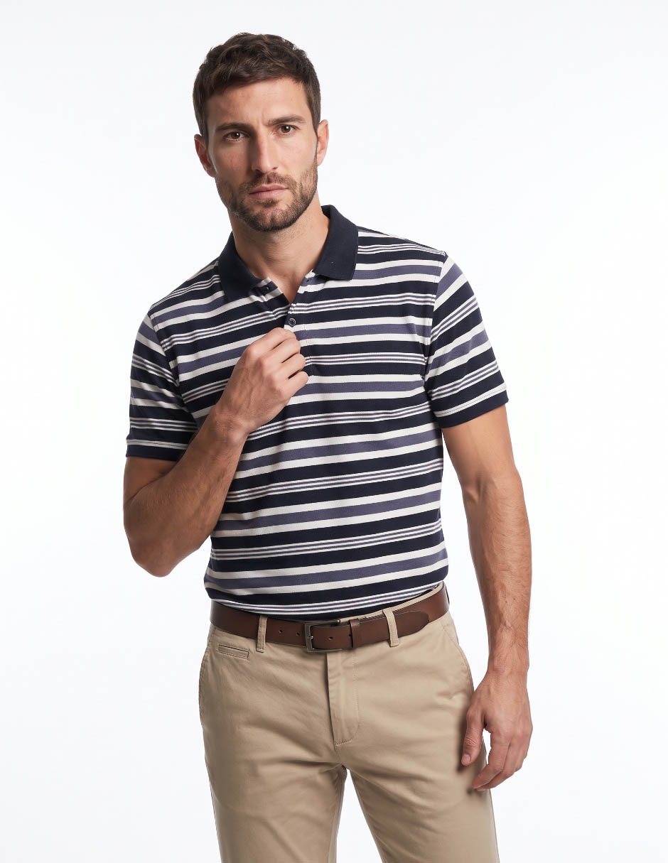 Playera tipo polo para hombre