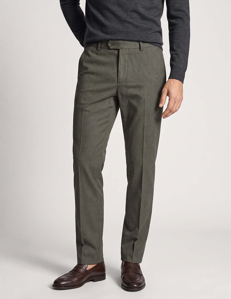 Pantalón de vestir regular para hombre Pantalón de vestir regular para hombre