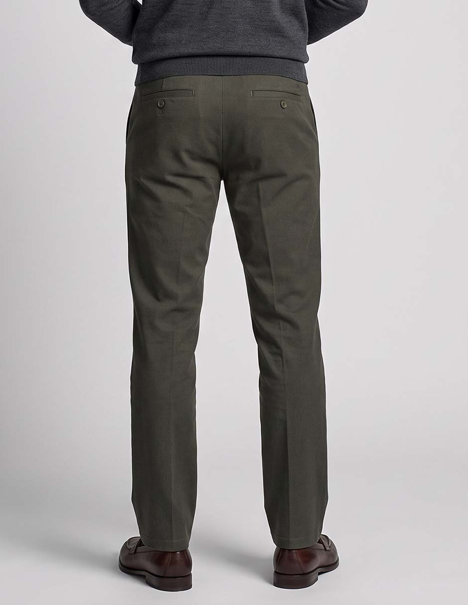 Pantalón de vestir regular para hombre 2