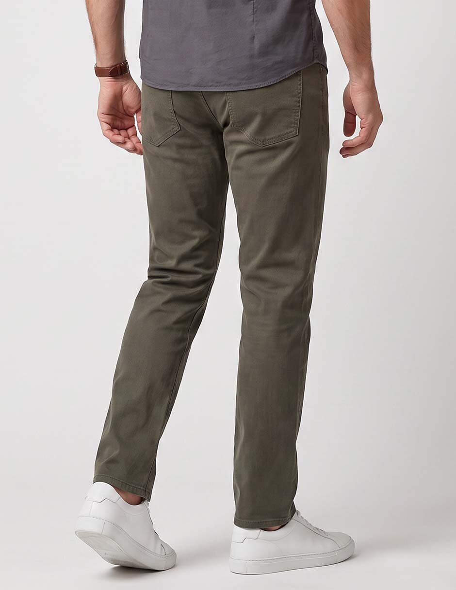 Pantalón chino regular para hombre 2