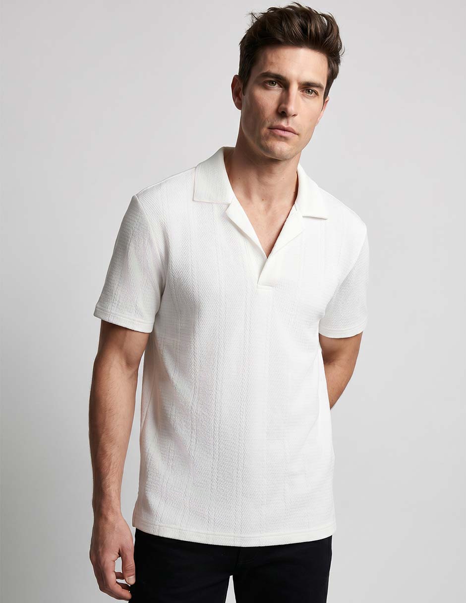 Playera cuello polo para hombre 1