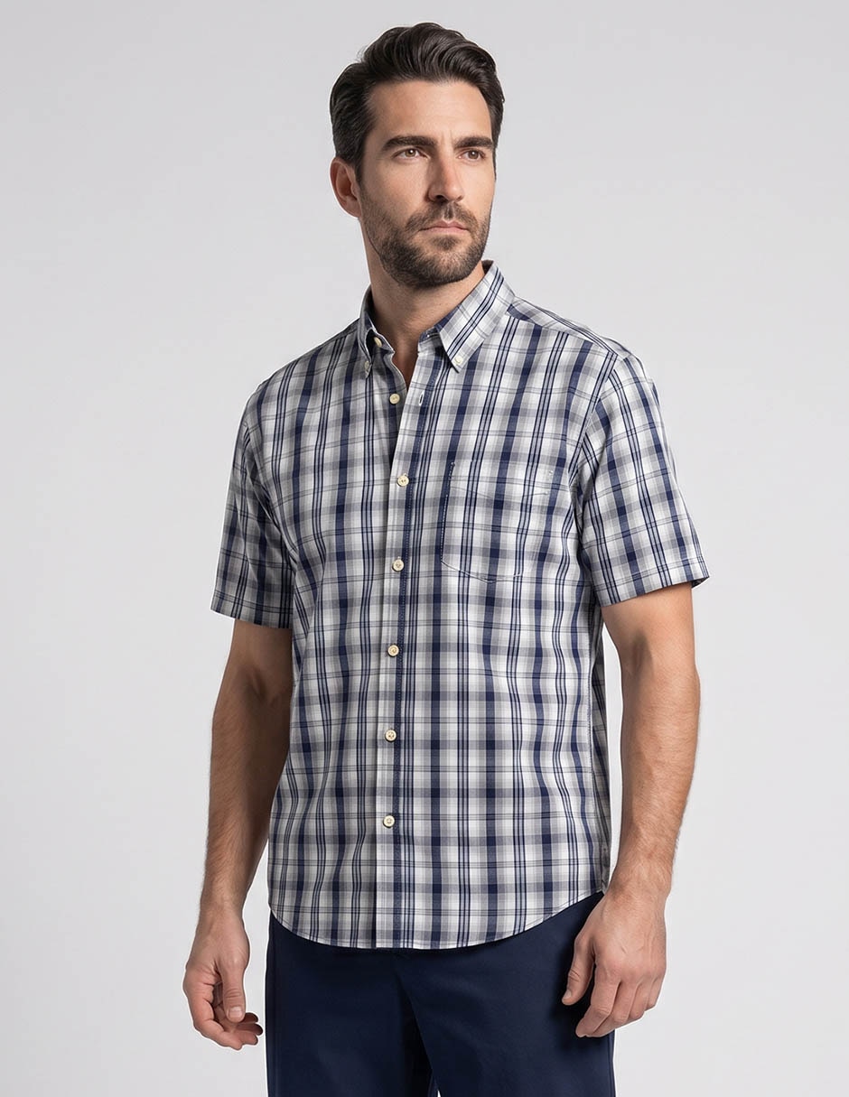 Camisa casual manga corta para hombre Camisa casual manga corta para hombre