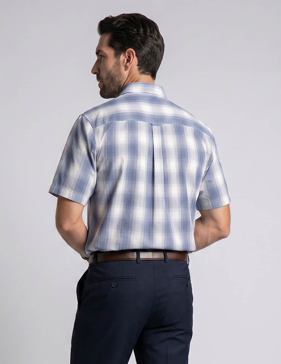 Camisa casual manga corta para hombre 2
