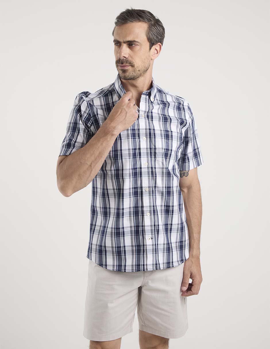 Camisa casual Weekend manga corta para hombre