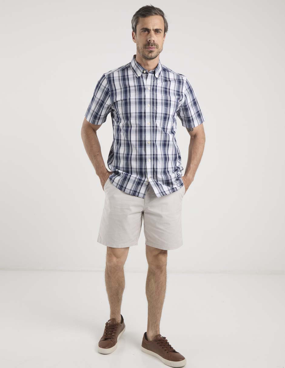 Camisa casual Weekend manga corta para hombre