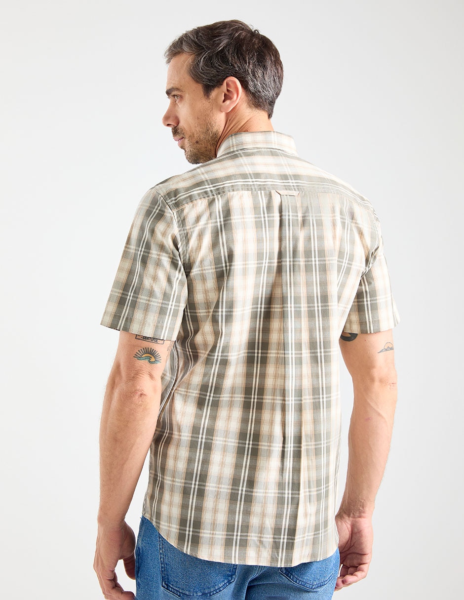 Camisa casual Weekend manga corta para hombre