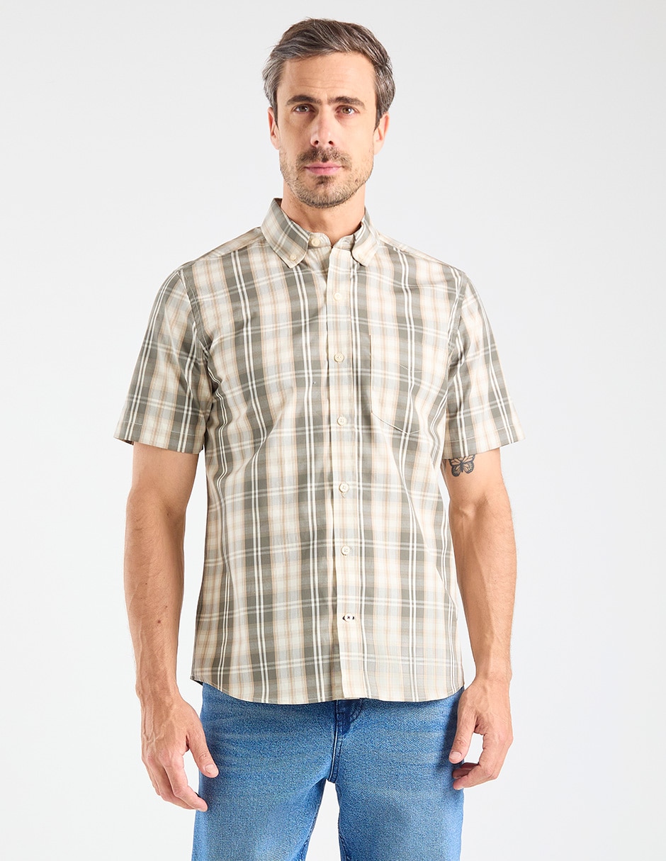 Camisa casual Weekend manga corta para hombre