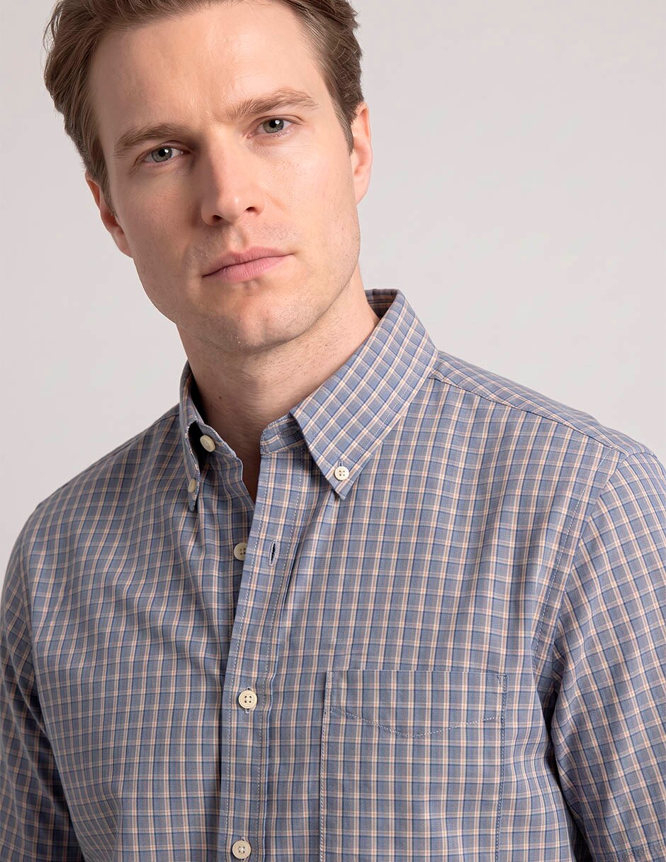 Camisa casual manga corta para hombre 3