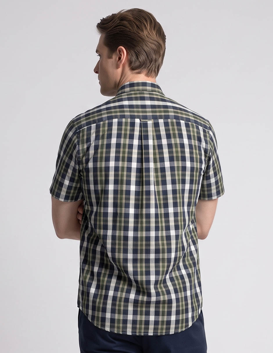 Camisa casual manga corta para hombre 2