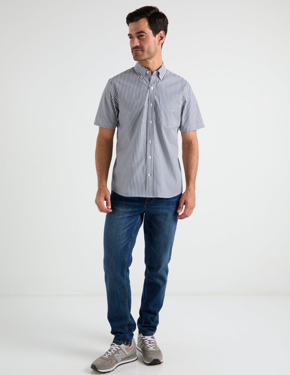 Camisa casual manga corta para hombre 3