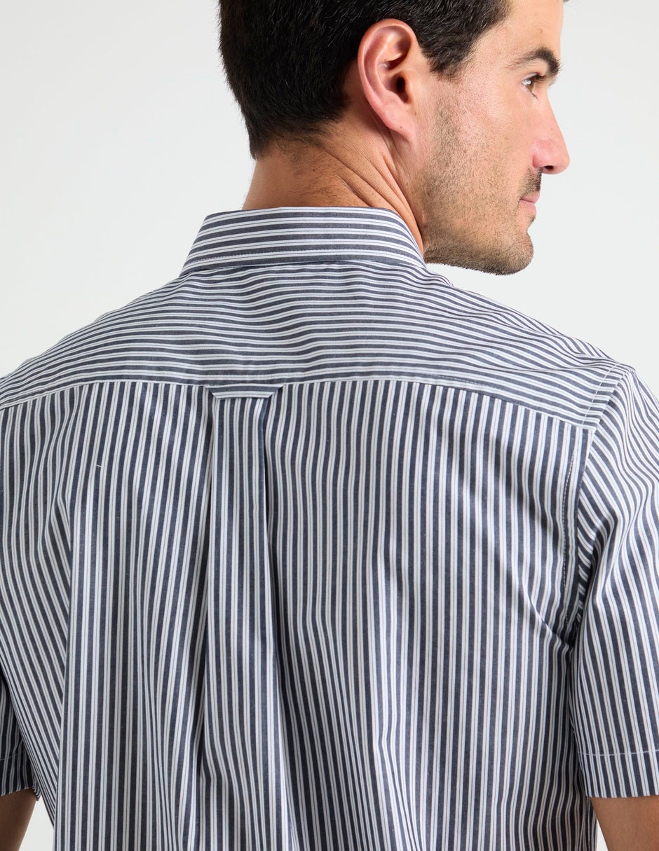 Camisa casual manga corta para hombre 4