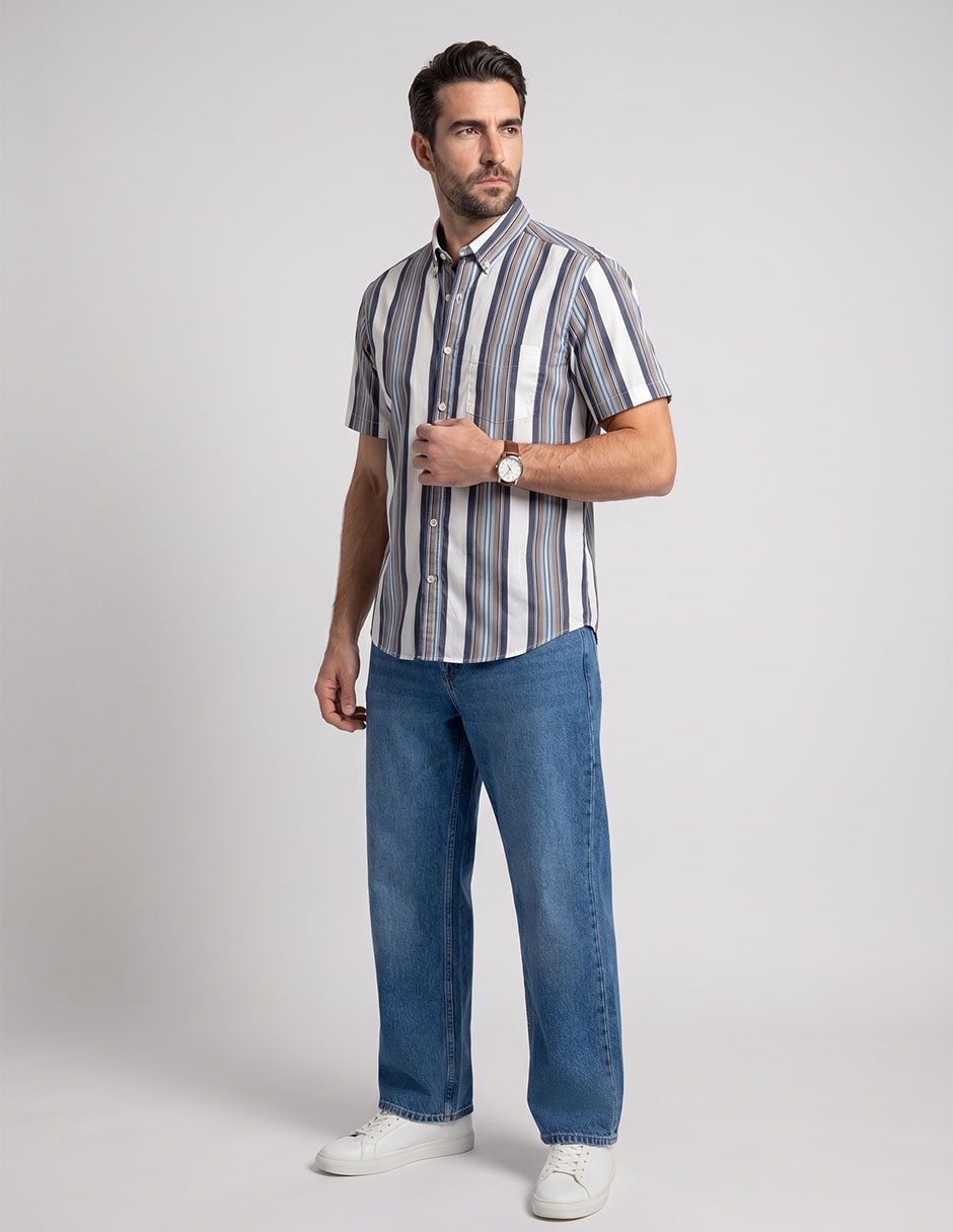 Camisa casual manga corta para hombre Camisa casual manga corta para hombre