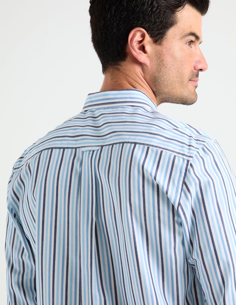 Camisa casual Weekend de algodón manga larga para hombre