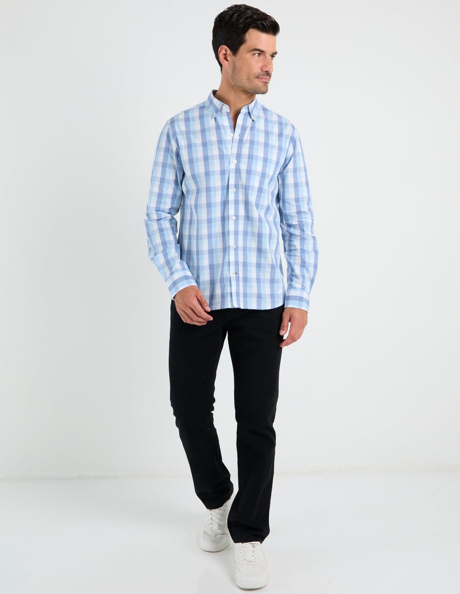 Camisa casual manga corta para hombre 3